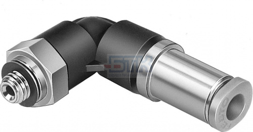 153295 Угловой фитинг с цанговым зажимом, самозапирающийся QSKL-M5-6 FESTO