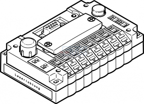 546188 Электрический интерфейс CPV10-GE-DI02-8 FESTO 546188 Электрический интерфейс CPV10-GE-DI02-8 FESTO