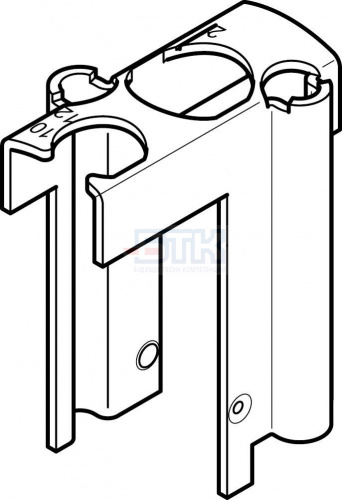 551490 Держатель CPE10-H3-50 FESTO 551490 Держатель CPE10-H3-50 FESTO