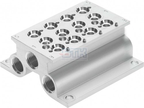 543841 Плита для блочного монтажа CPE18-PRS-3/8-4 FESTO 543841 Плита для блочного монтажа CPE18-PRS-3/8-4 FESTO