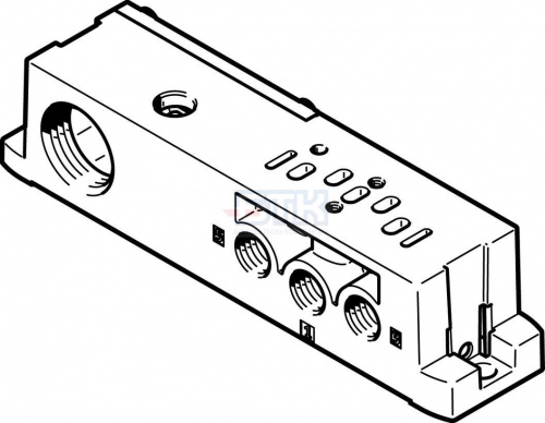 541068 Монтажная плита VABS-S4-2S-N18-B-K2 FESTO 541068 Монтажная плита VABS-S4-2S-N18-B-K2 FESTO