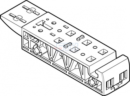 1236029 Монтажная плита VABS-C8-12XB-QX-D FESTO