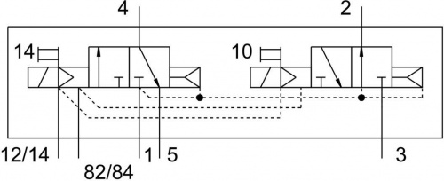 537970 Распределитель с электроуправлением VMPA2-M1H-H-G1/8-PI FESTO 537970 Распределитель с электроуправлением VMPA2-M1H-H-G1/8-PI FESTO