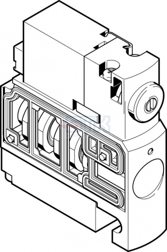 527569 Распределитель с электроуправлением CPVSC1-M1H-K-P FESTO 527569 Распределитель с электроуправлением CPVSC1-M1H-K-P FESTO