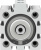 188234 Короткоходовый цилиндр ADVC-40-15-I-P-A FESTO