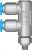 530038 Управляемый обратный клапан HGL-M5-QS-4 FESTO