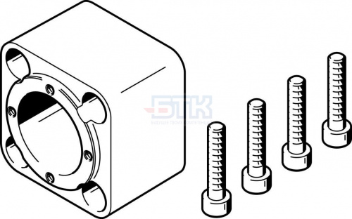 551007 Корпус муфты EAMK-A-D60-64C FESTO 551007 Корпус муфты EAMK-A-D60-64C FESTO