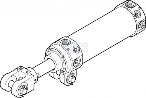 572341 Цилиндр на шарнирах DWC-50-50-Y-G FESTO 572341 Цилиндр на шарнирах DWC-50-50-Y-G FESTO