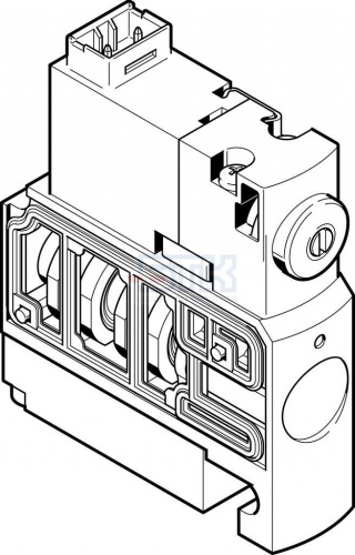 547287 Распределитель с электроуправлением CPVSC1-M1H-J-T-Q4 FESTO