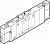 533142 Распределитель с электроуправлением CPE10-M1BH-5/3GS-M7-B FESTO