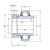 Подшипник YEL 206-102-2FWU SKF Подшипник YEL 206-102-2FWU SKF