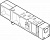 8000689 Вертикальная плита питания воздухом VABF-S4-1-P1A14-G14 FESTO