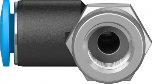 153274 Угловой штуцер с цанговым зажимом и резьбой QSLF-1/8-6-B FESTO 153274 Угловой штуцер с цанговым зажимом и резьбой QSLF-1/8-6-B FESTO