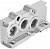 560837 Торцевая плита VABE-S6-2R-G34 FESTO