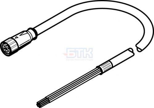 1732655 Кабель резольвера NEBM-M23G12-E-15-N-S1G9 FESTO 1732655 Кабель резольвера NEBM-M23G12-E-15-N-S1G9 FESTO