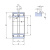 Подшипник NNF 5004 ADB-2LSV SKF Подшипник NNF 5004 ADB-2LSV SKF