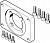 3305700 Фланец электродвигателя EAMF-A-95B-80G FESTO