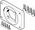 3305700 Фланец электродвигателя EAMF-A-95B-80G FESTO