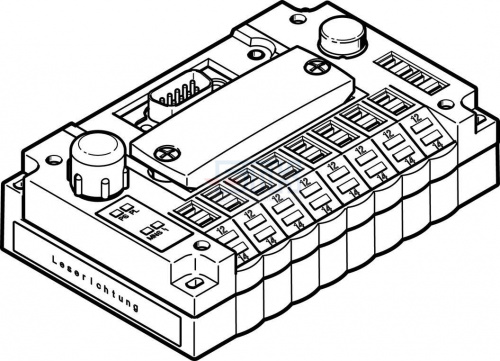 546206 Электрический интерфейс CPV14-GE-CO3-8 FESTO 546206 Электрический интерфейс CPV14-GE-CO3-8 FESTO