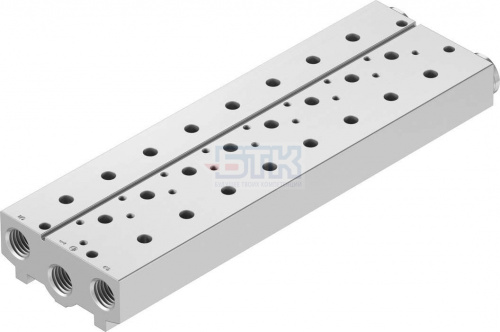 8026267 Плита для блочного монтажа VABM-B10-25S-G38-8 FESTO 8026267 Плита для блочного монтажа VABM-B10-25S-G38-8 FESTO
