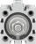 188245 Короткоходовый цилиндр ADVC-40-20-A-P-A FESTO