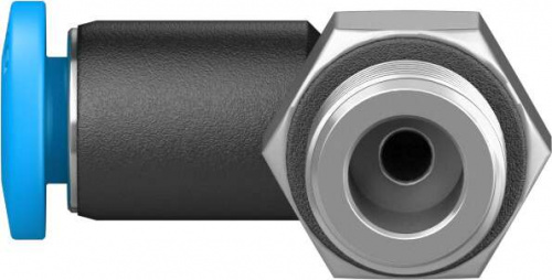 186352 Угловой штуцер с цанговым зажимом и резьбой QSML-M7-4 FESTO