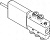 525119 Распределитель с электроуправлением MHE2-MS1H-5/2-QS-4-K FESTO