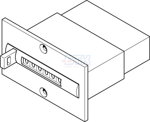 8606 Суммирующий счетчик PZA-E-C FESTO
