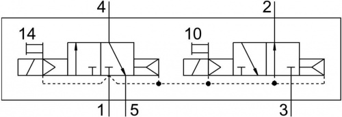 534534 Распределитель VSVA-B-T32H-AH-A1-1R2L FESTO 534534 Распределитель VSVA-B-T32H-AH-A1-1R2L FESTO