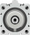 188335 Короткоходовый цилиндр ADVC-100-25-I-P-A FESTO
