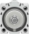 188283 Короткоходовый цилиндр AEVC-63-25-A-P FESTO 188283 Короткоходовый цилиндр AEVC-63-25-A-P FESTO