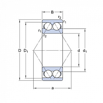 Подшипник 3211 E SKF