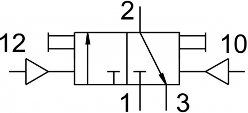 10772 Пневмораспределитель J-3-PK-3 FESTO 10772 Пневмораспределитель J-3-PK-3 FESTO