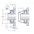 Подшипниковый узел FYWK 50 LTA SKF Подшипниковый узел FYWK 50 LTA SKF