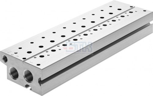 8026279 Плита для блочного монтажа VABM-B10-25E-G12-2-P3 FESTO 8026279 Плита для блочного монтажа VABM-B10-25E-G12-2-P3 FESTO