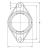 Корпус подшипника FYTBK 507 SKF