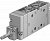 535926 Распределитель с электроуправлением MFH-5-3/8-S-B-EX FESTO