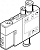 196849 Распределитель с электроуправлением CPE10-M1BH-3GLS-QS-4 FESTO