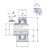 Подшипниковый узел SYJ 20 TF SKF