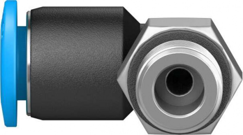 186353 Угловой штуцер с цанговым зажимом и резьбой QSML-M7-6 FESTO