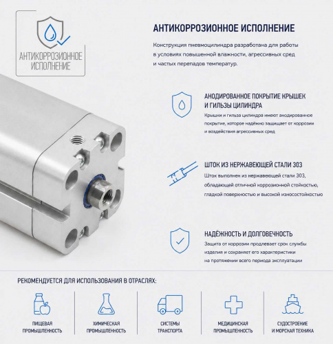 Пневмоцилиндр PKSA-25-015-M1(6mm)M3(M10x1.25) Pemaks Пневмоцилиндр PKSA-25-015-M1(6mm)M3(M10x1.25) Pemaks