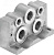 8032670 Торцевая плита VABE-S1-1R-G12 FESTO