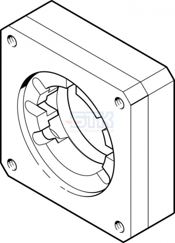 529944 Фланец электродвигателя EAMF-A-44A/B-60G FESTO 529944 Фланец электродвигателя EAMF-A-44A/B-60G FESTO