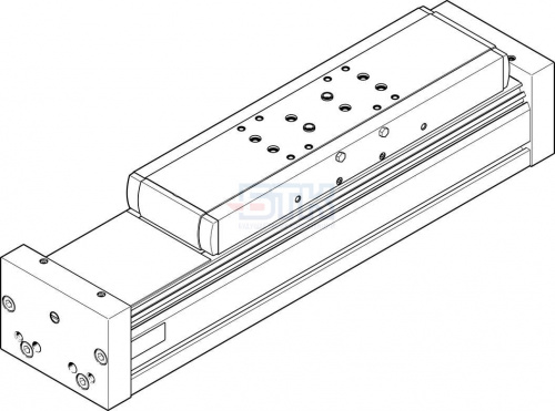 8037972 Пассивная направляющая ELFA-KF-120- - FESTO