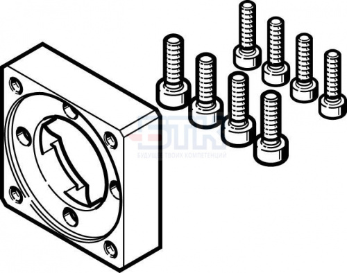 562664 Фланец электродвигателя EAMF-A-28D-28M FESTO 562664 Фланец электродвигателя EAMF-A-28D-28M FESTO