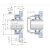 Подшипниковый узел FYL 25 THR SKF