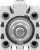 188203 Короткоходовый цилиндр AEVC-32-25-A-P FESTO
