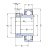 Подшипник YET 207-107 SKF