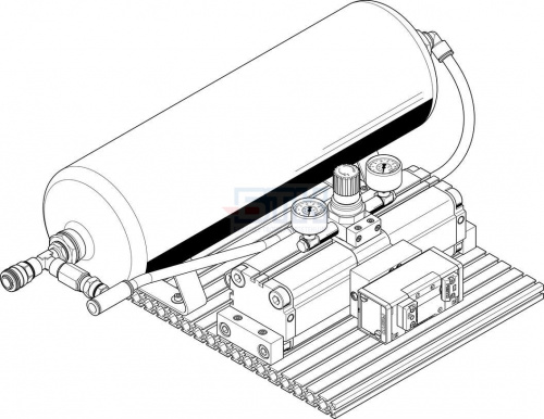 552935 Усилитель давления DPA-63-16-CRVZS20 FESTO 552935 Усилитель давления DPA-63-16-CRVZS20 FESTO