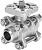 1686663 Шаровой кран VZBA-1/2"-WW-63-T-22-F0304-V4V4T FESTO